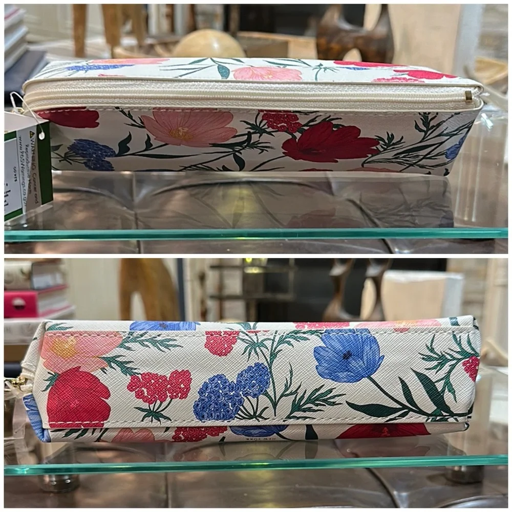Authentic Kate Spade ♠️ New York “Blossom” Pencil Case w/Accessories, NWT